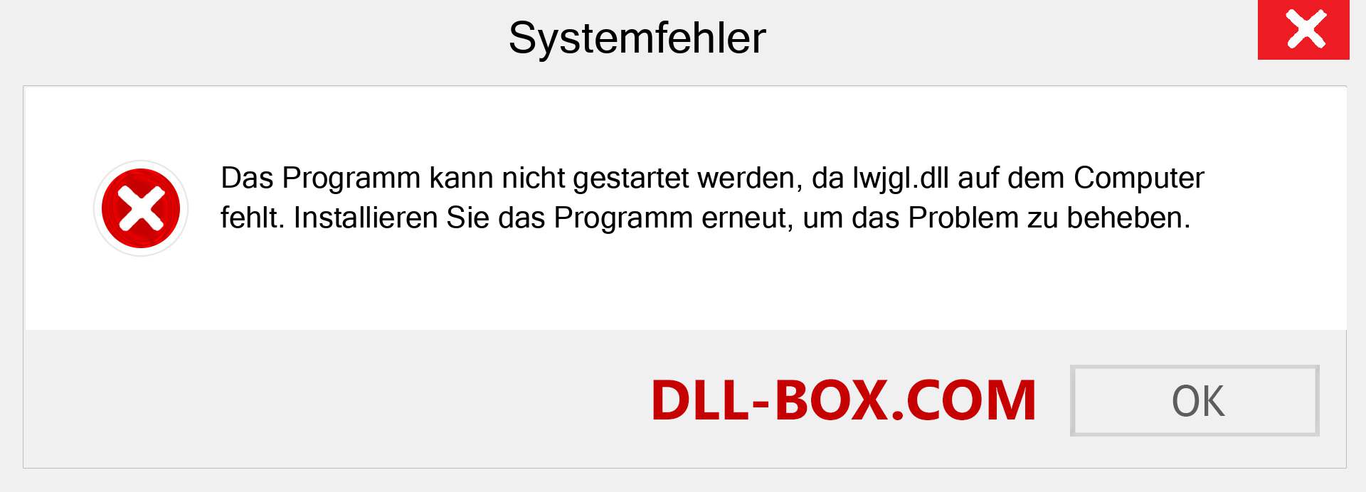 lwjgl.dll-Datei fehlt?. Download für Windows 7, 8, 10 - Fix lwjgl dll Missing Error unter Windows, Fotos, Bildern