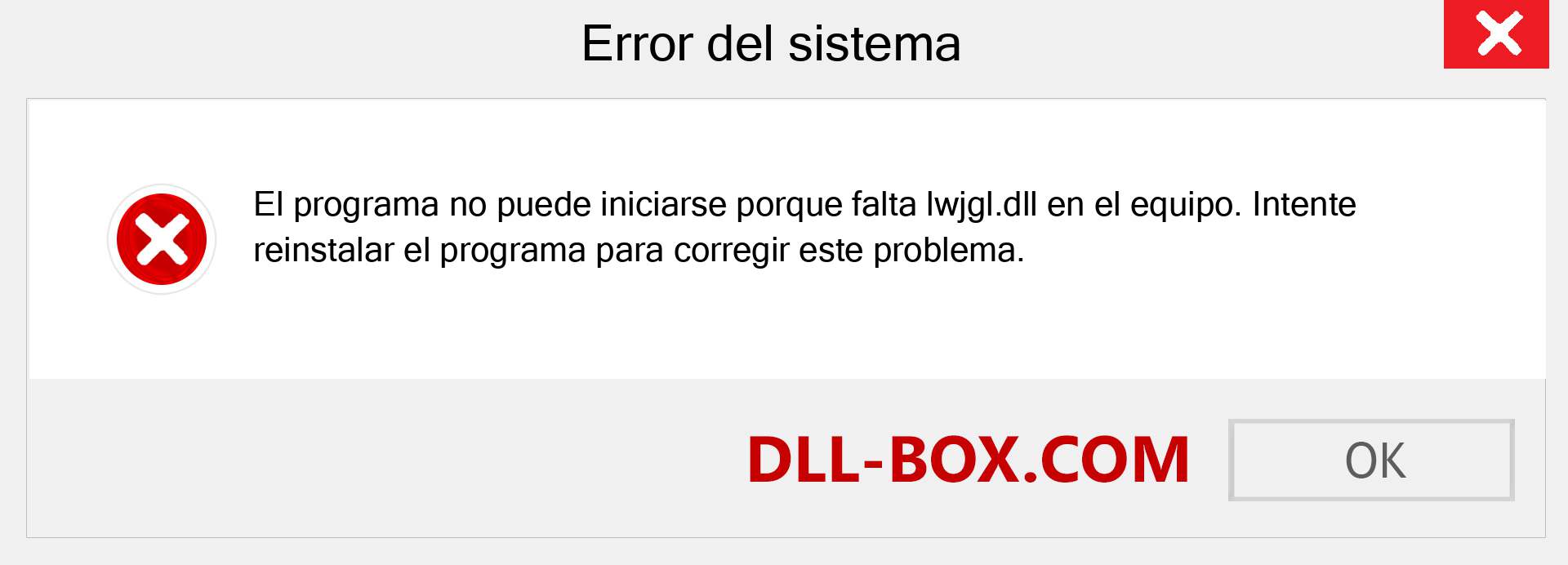 ¿Falta el archivo lwjgl.dll ?. Descargar para Windows 7, 8, 10 - Corregir lwjgl dll Missing Error en Windows, fotos, imágenes